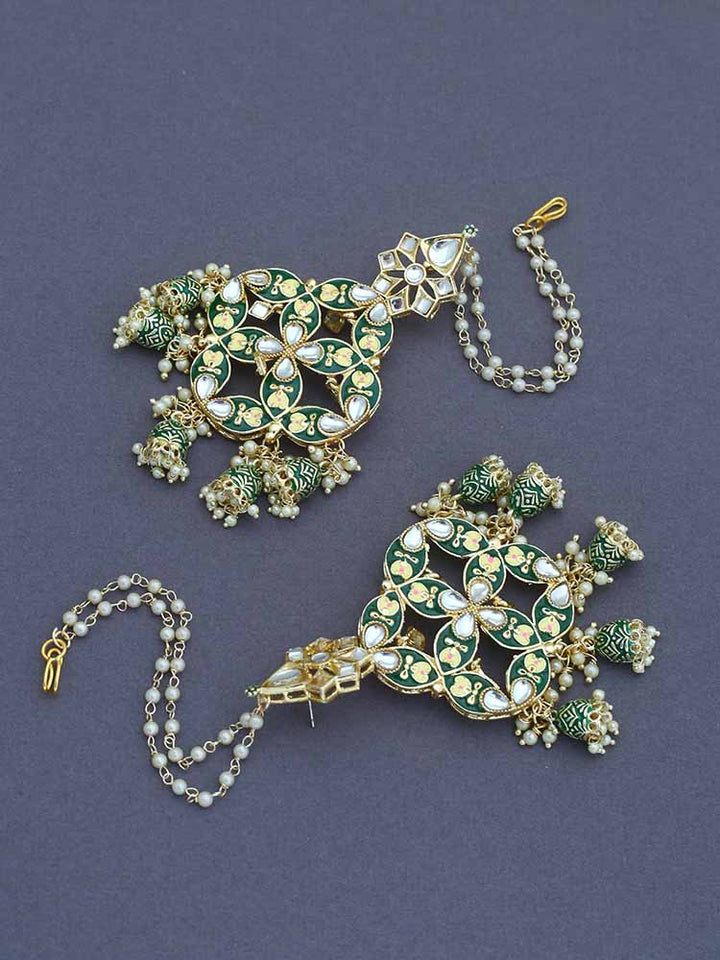 Emerald Nisha Jhumkis