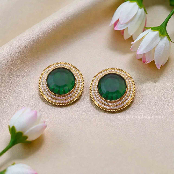 Emerald Nishaa Studs