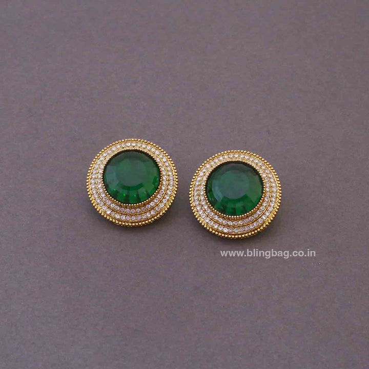 Emerald Nishaa Studs