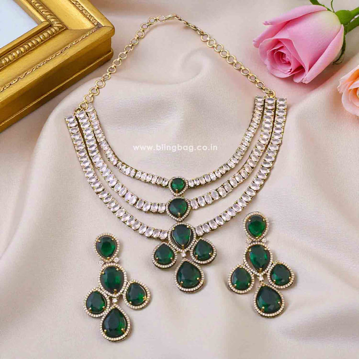 Emerald Nolaira Victorian Jewellery Set - New Arrival
