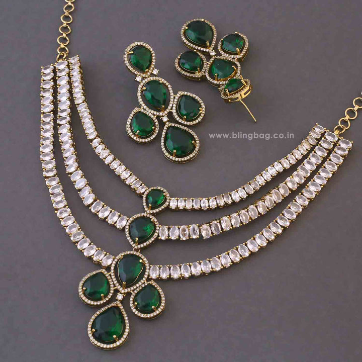 Emerald Nolaira Victorian Jewellery Set - New Arrival