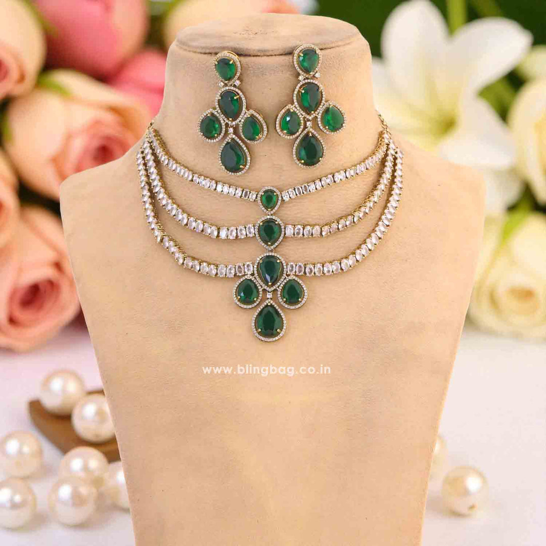 Emerald Nolaira Victorian Jewellery Set - New Arrival