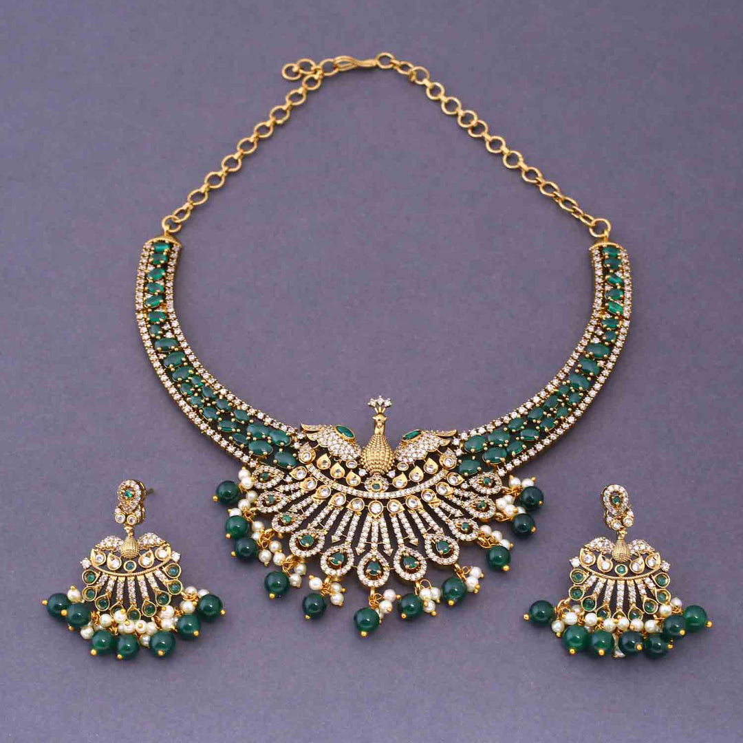 Emerald Olivera Hasli Victorian Jewellery Set - New Arrival