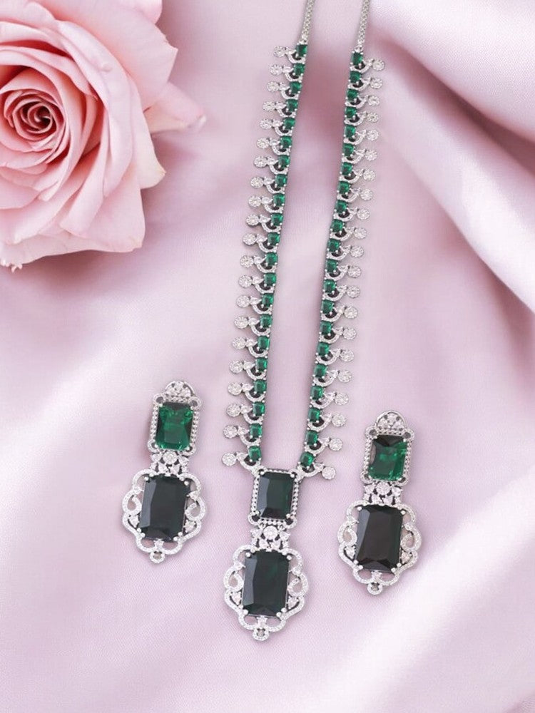Emerald Orlaith Zirconia Jewellery Set