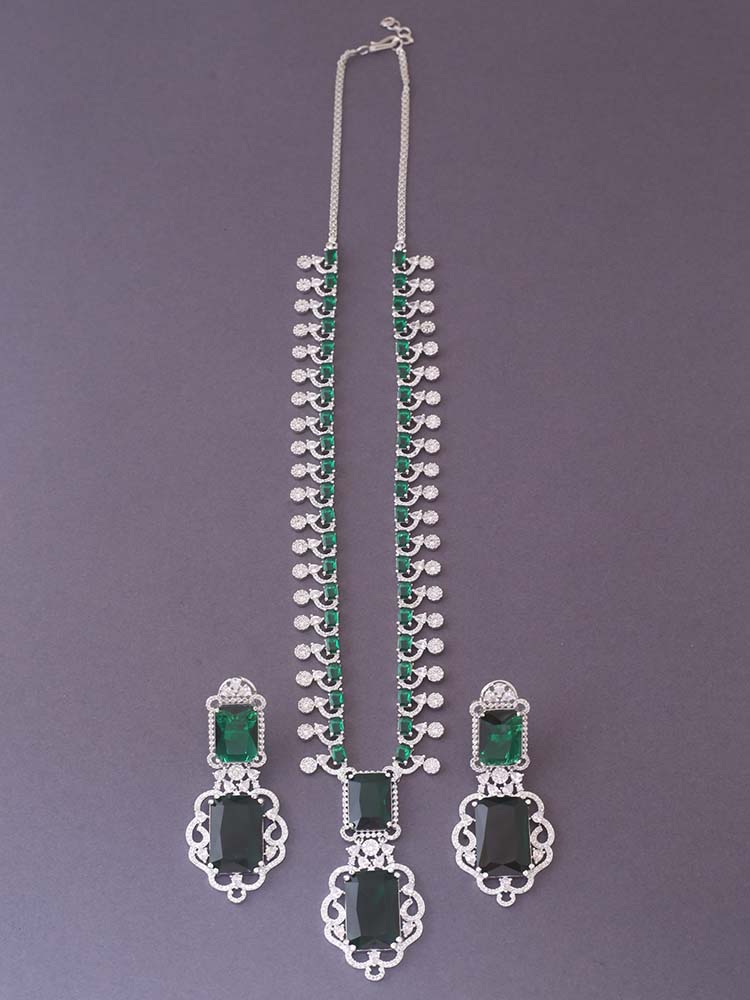 Emerald Orlaith Zirconia Jewellery Set