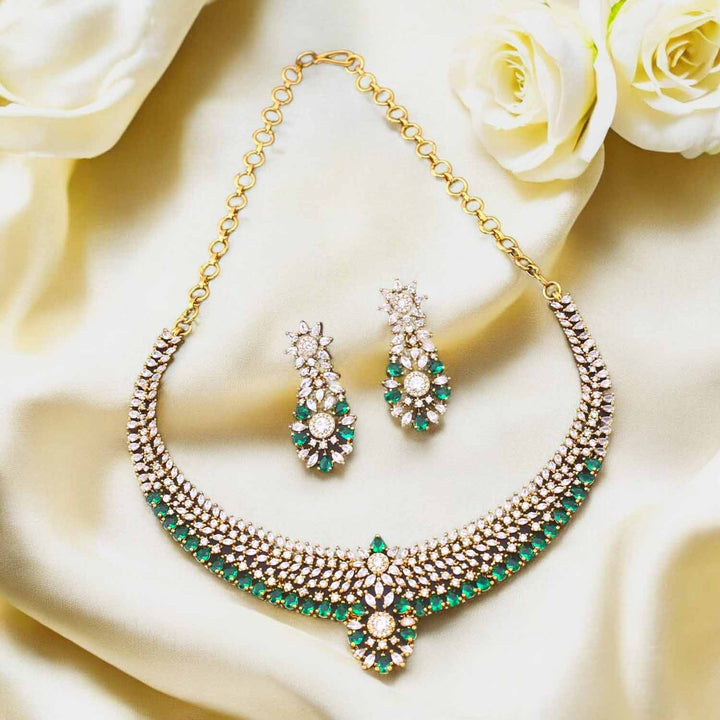 Emerald Ornash Hasli Victorian Jewellery Set - New Arrival
