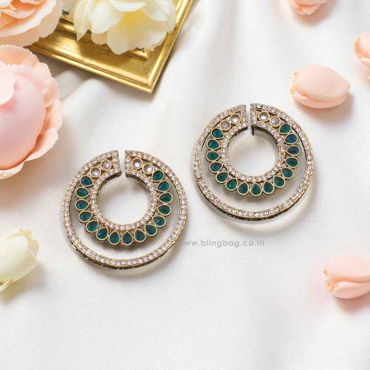 Emerald Palomi Studs