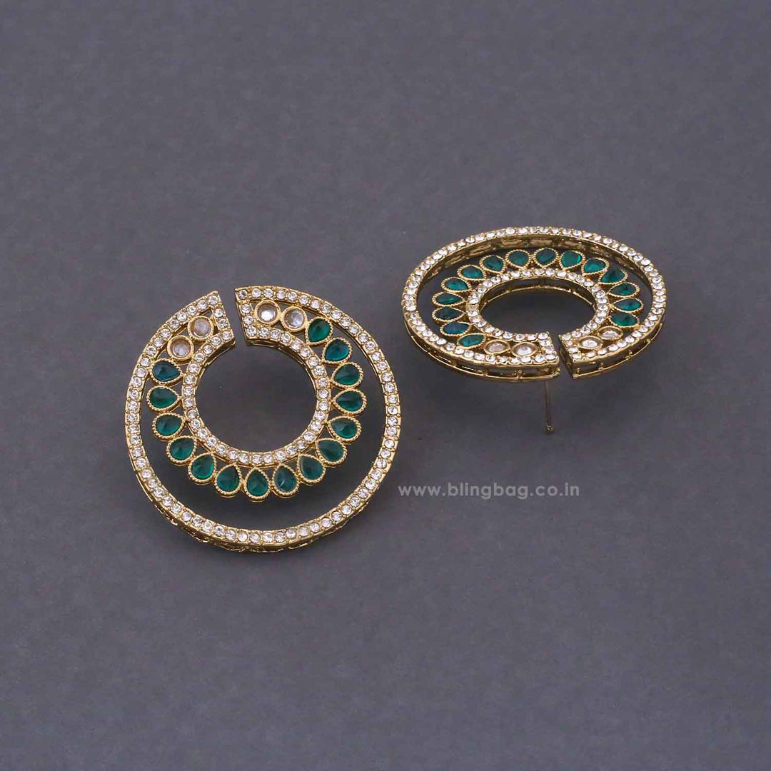 Emerald Palomi Studs