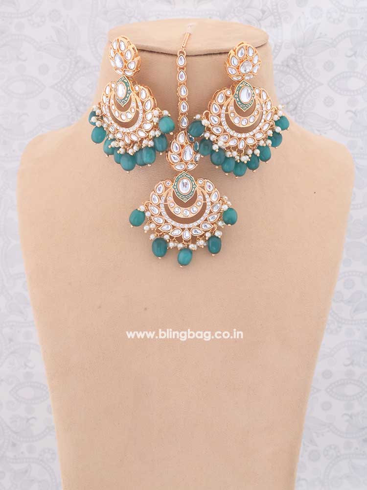 Emerald Panjurli Jewellery Set