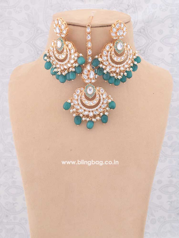 Emerald Panjurli Jewellery Set