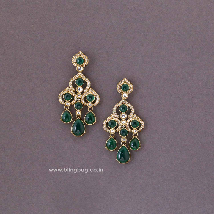 Emerald Panya Danglers