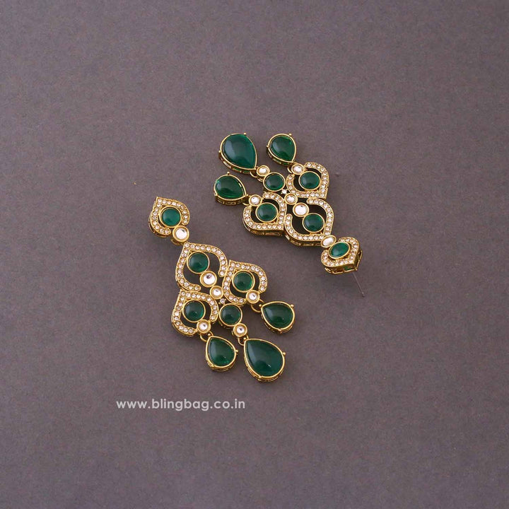 Emerald Panya Danglers