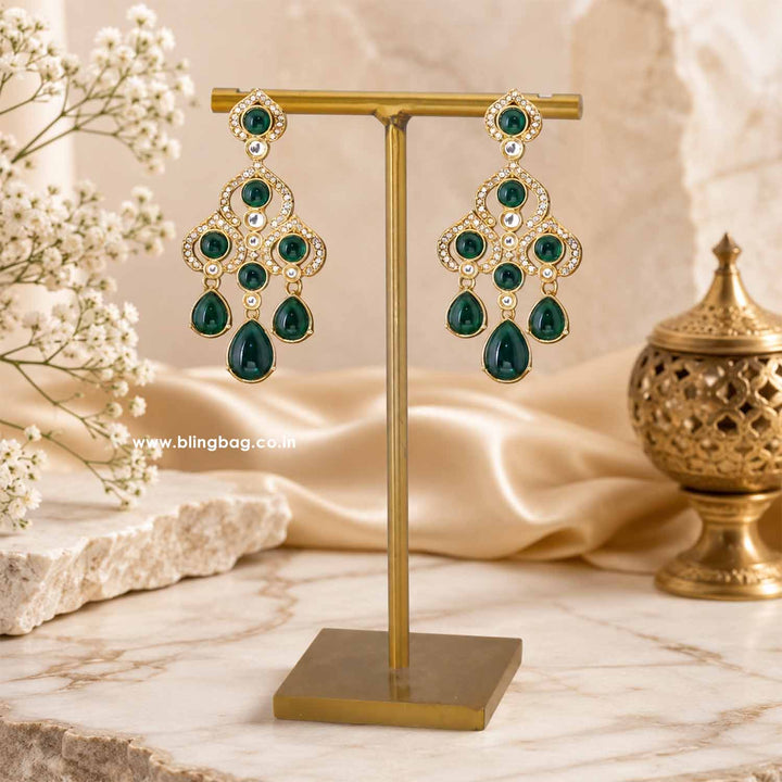 Emerald Panya Danglers