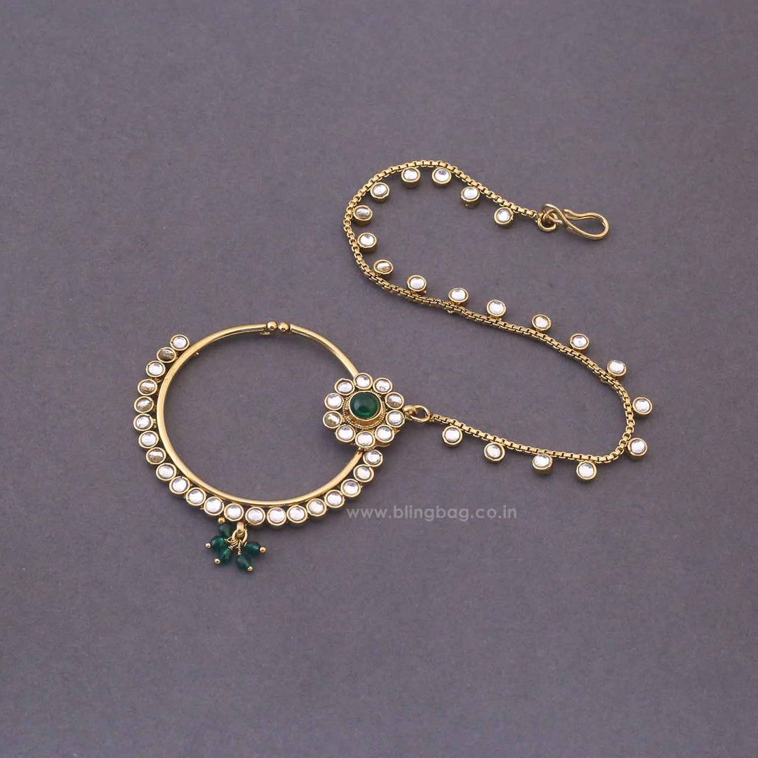 Emerald Parineeta Bridal Jewellery Set