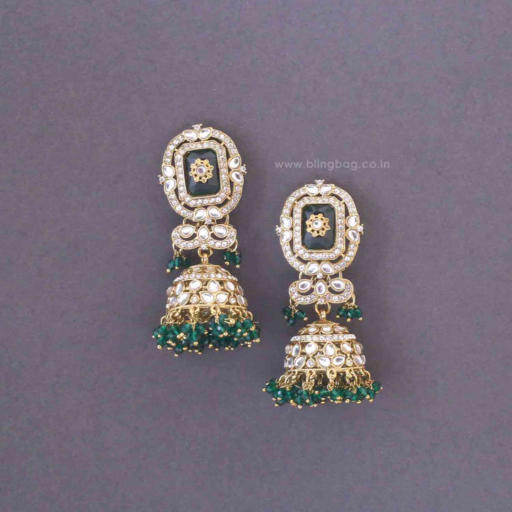 Emerald Parineeta Bridal Jewellery Set