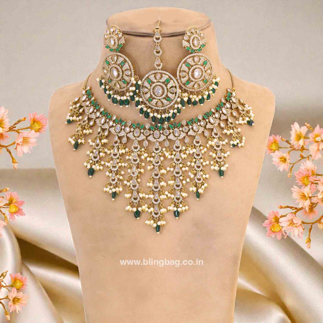 Emerald Parven Victorian Jewellery Set - New Arrival
