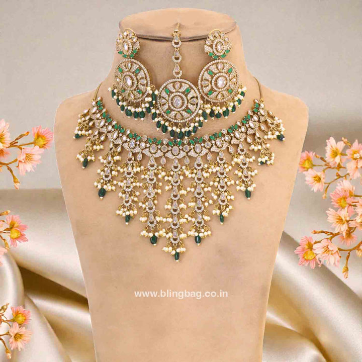 Emerald Parven Victorian Jewellery Set - New Arrival