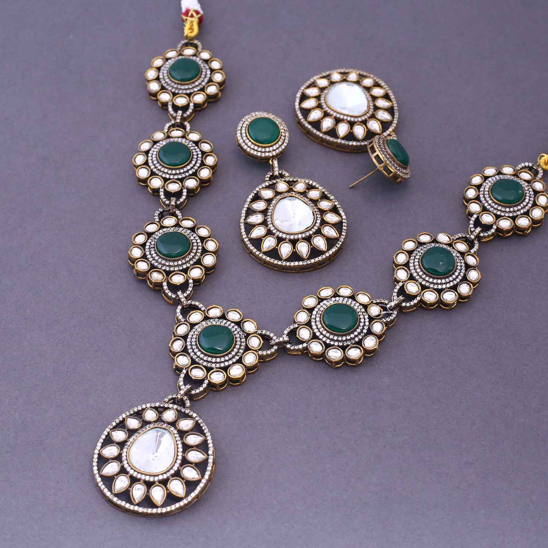 Emerald Petra Victorian Jewellery Set - New Arrival