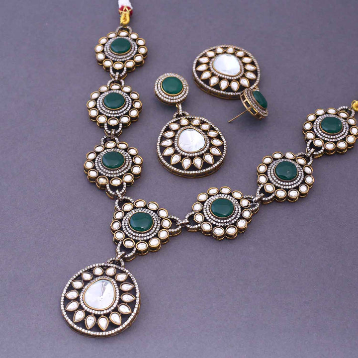 Emerald Petra Victorian Jewellery Set - New Arrival