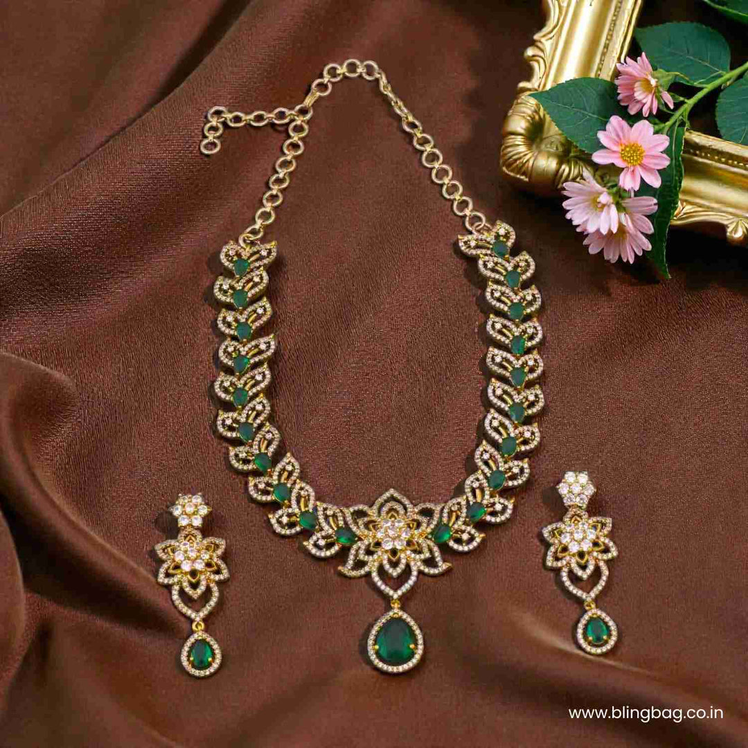 Emerald Phaedra Victorian Jewellery Set - New Arrival