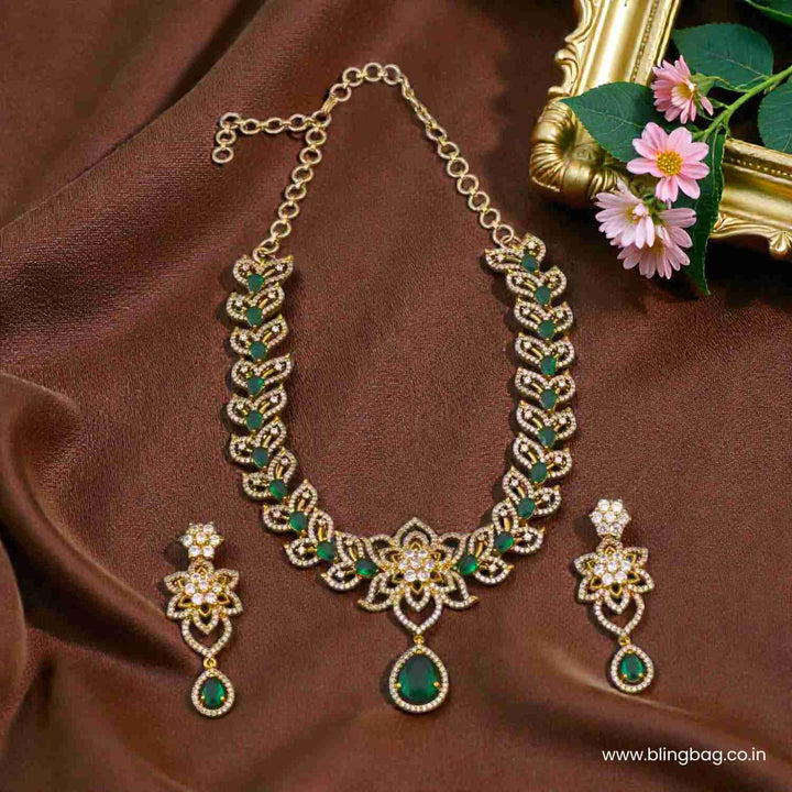 Emerald Phaedra Victorian Jewellery Set - New Arrival
