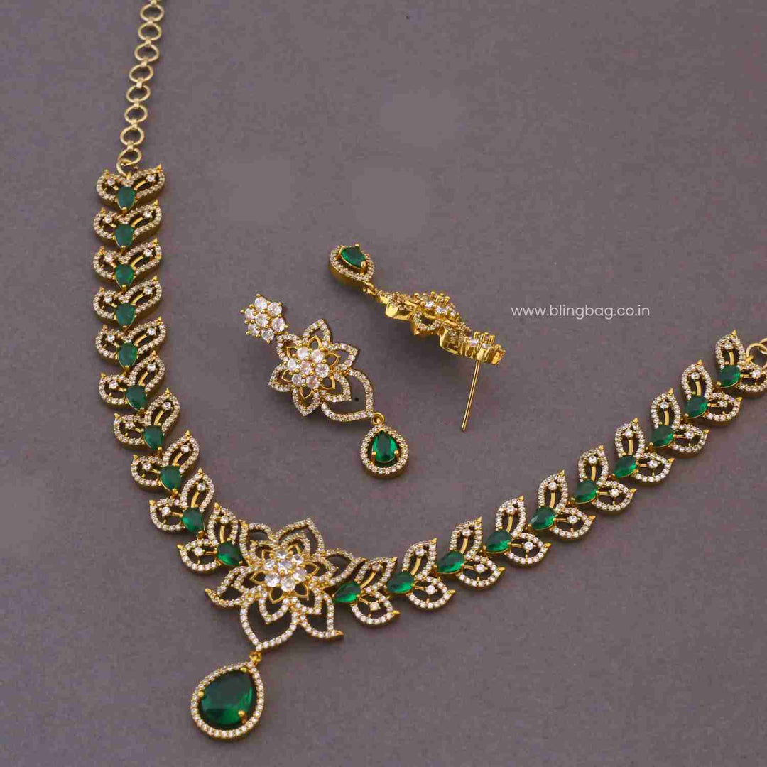 Emerald Phaedra Victorian Jewellery Set - New Arrival