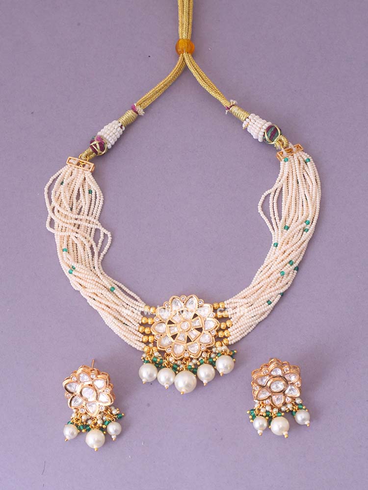 Emerald Phoenix Jewellery Set