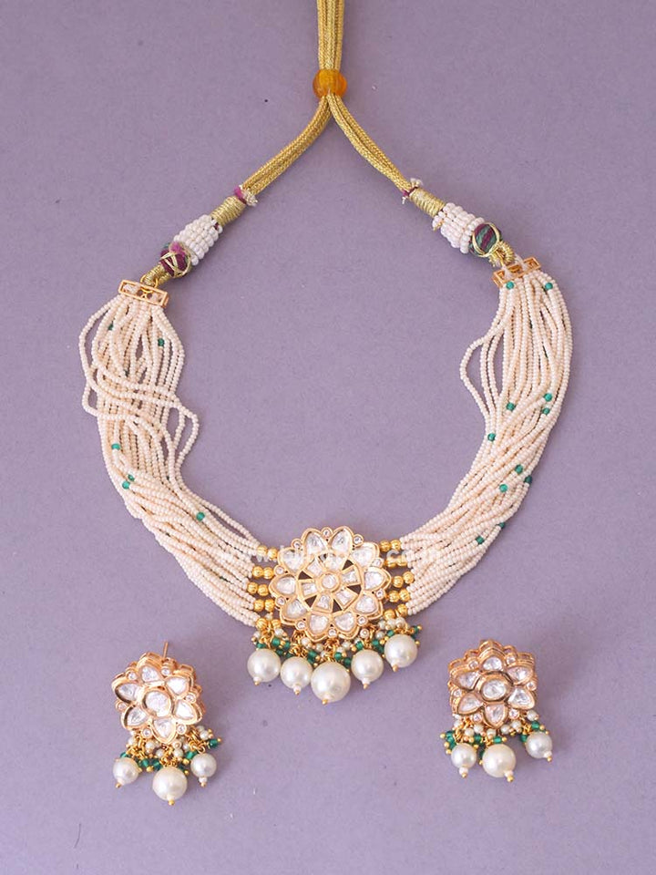 Emerald Phoenix Jewellery Set