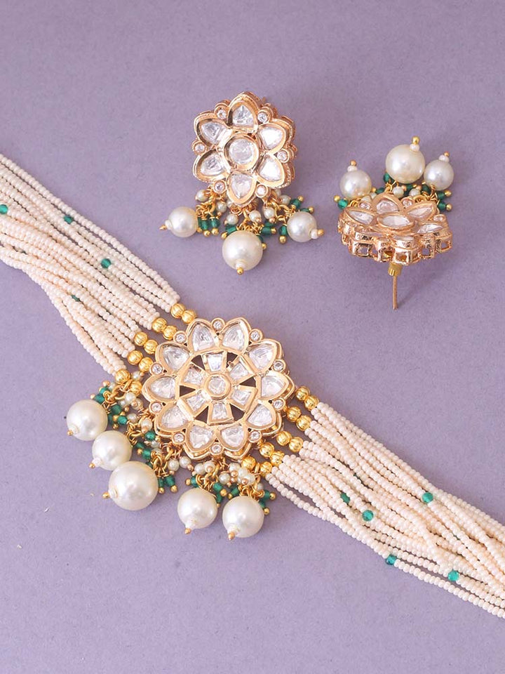 Emerald Phoenix Jewellery Set