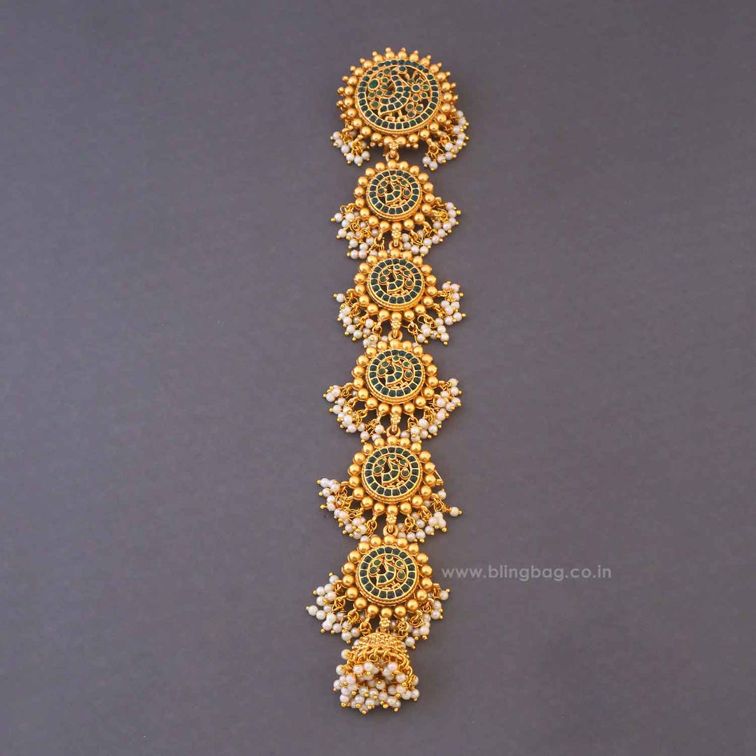 Emerald Phoolwati Hair Chooti