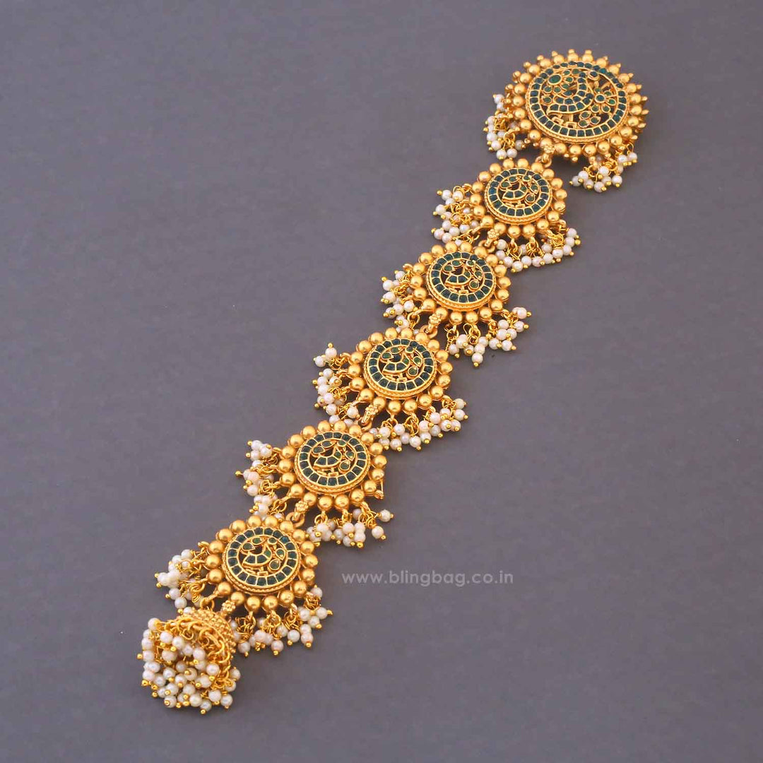 Emerald Phoolwati Hair Chooti