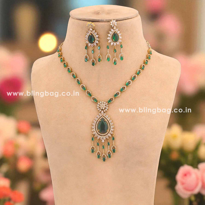 Emerald Piette Victorian Jewellery Set - New Arrival