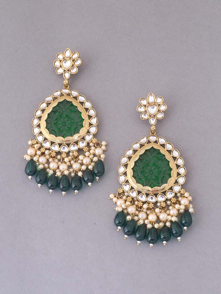 Emerald Poojeshwari Danglers