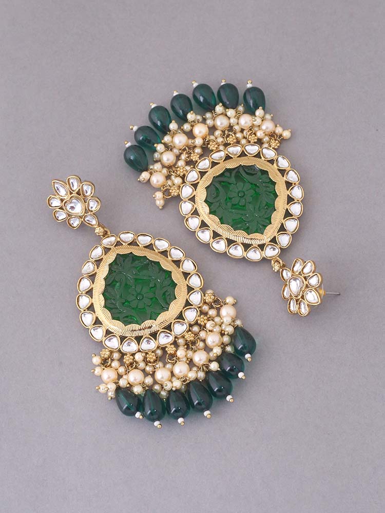 Emerald Poojeshwari Danglers