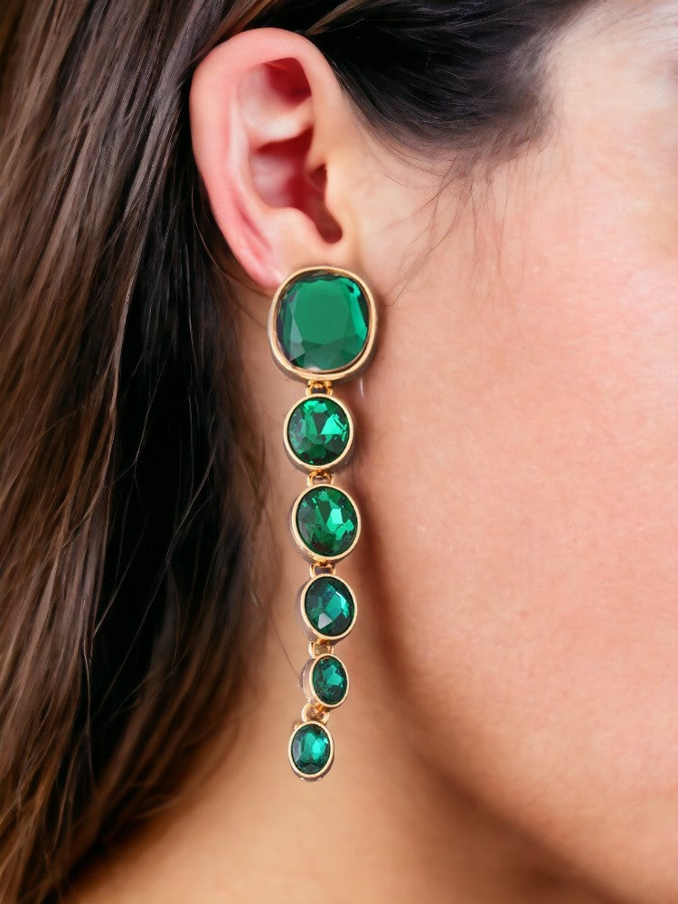 Emerald Porunn Danglers