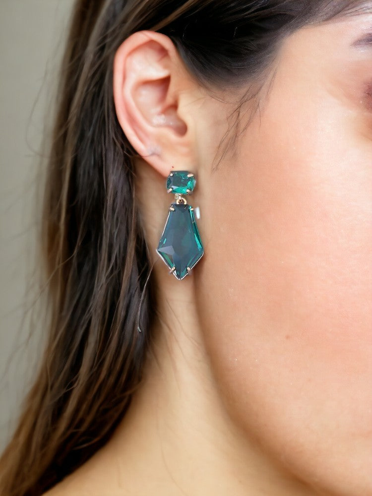 Emerald Prairie Danglers