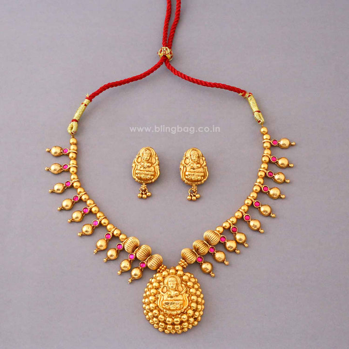 Rani Prajakta Antique Jewellery Set- New Arrival