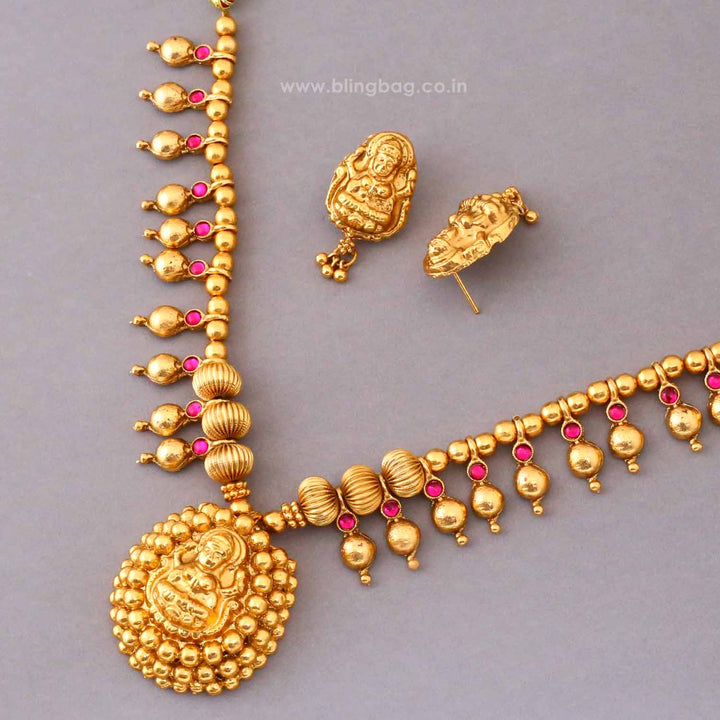 Rani Prajakta Antique Jewellery Set- New Arrival