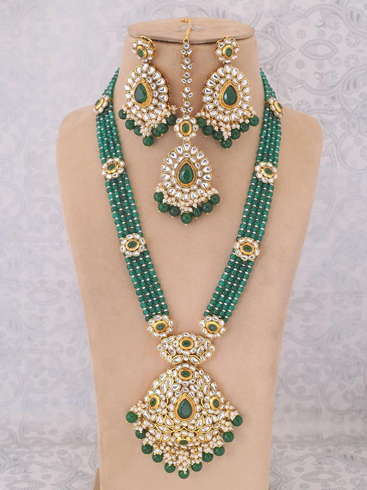 Emerald Prema Jewellery Set