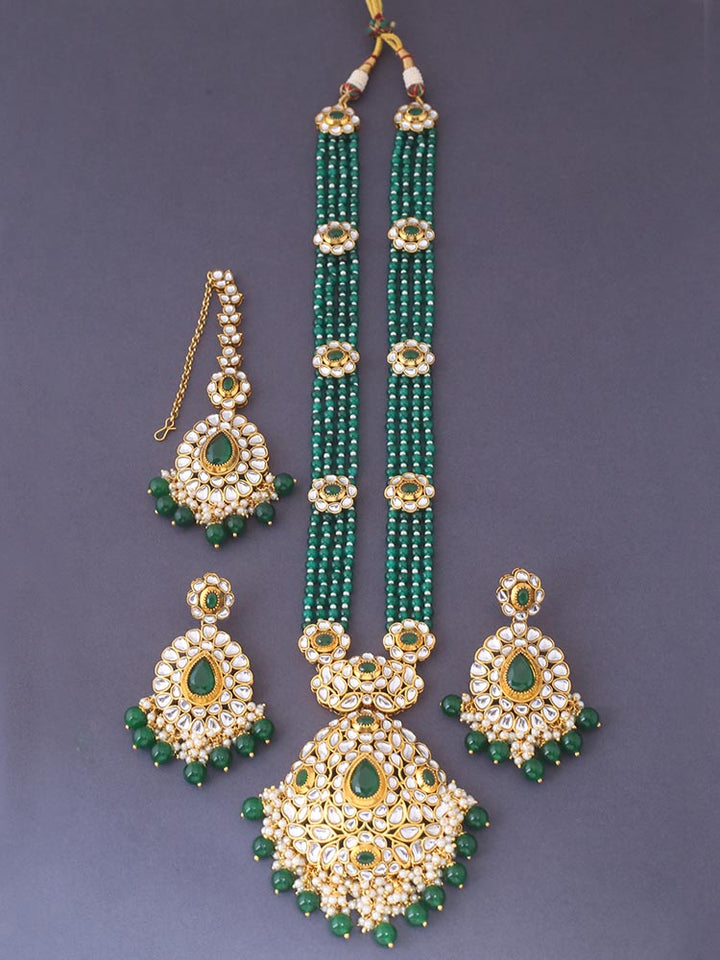 Emerald Prema Jewellery Set