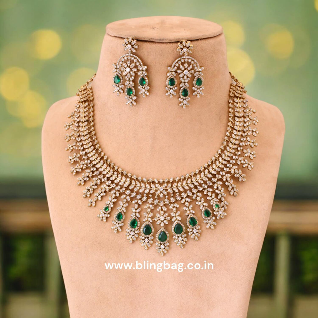 Emerald Presley Victorian Jewellery Set - New Arrival