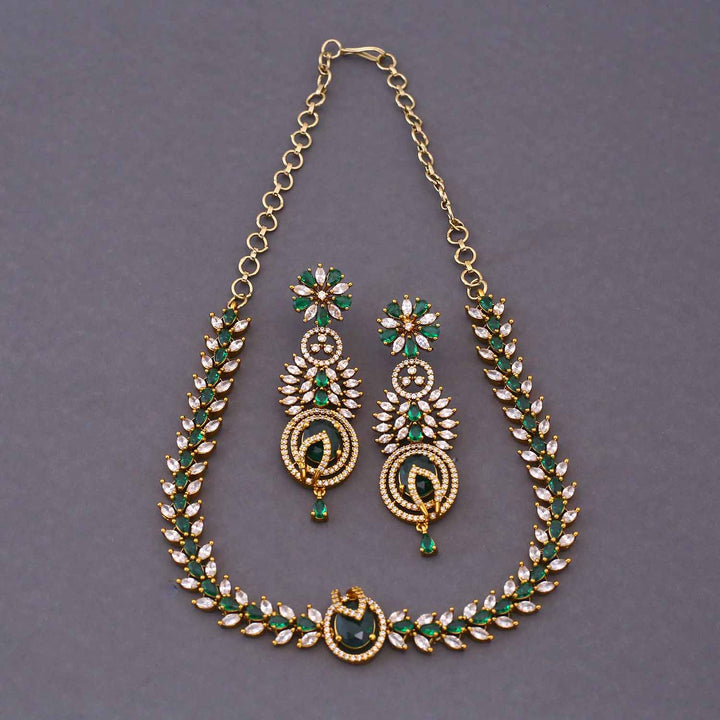 Emerald Priscilla Victorian Jewellery Set - New Arrival