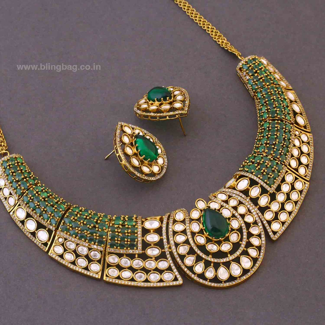 Emerald Pristani Hasli Victorian Jewellery Set- New Arrivals