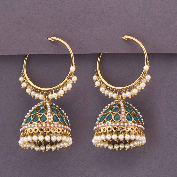 Emerald Rafifa Jhumkis