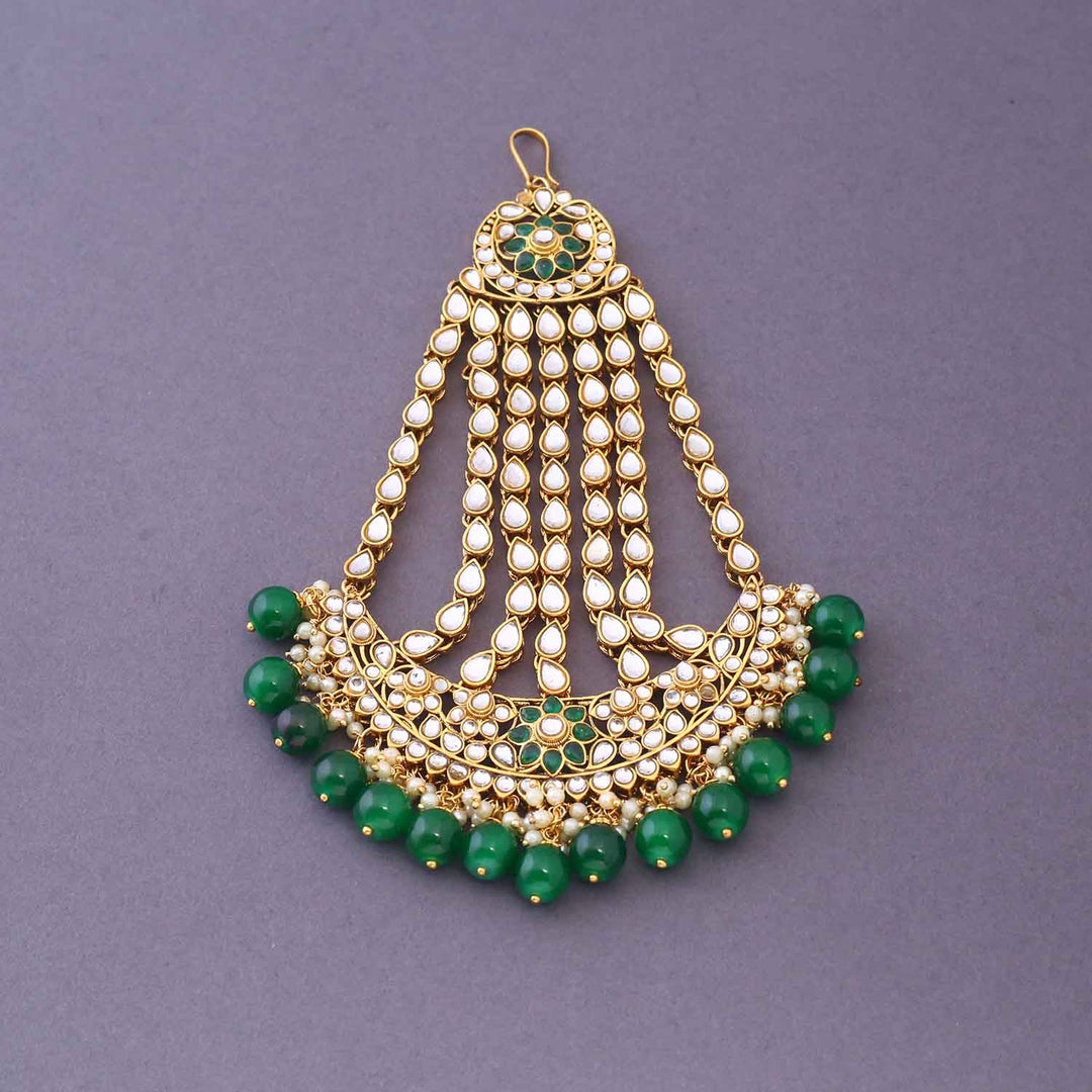 Emerald Raghni Bridal Jewellery Set