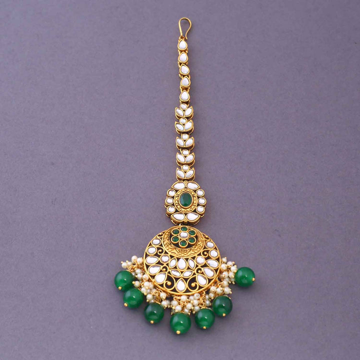 Emerald Raghni Bridal Jewellery Set