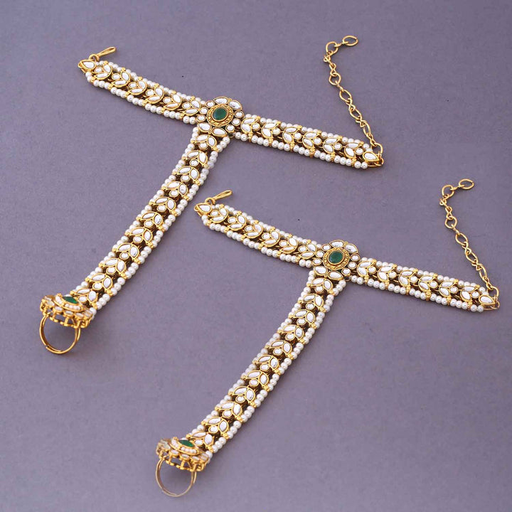 Emerald Raghni Bridal Jewellery Set