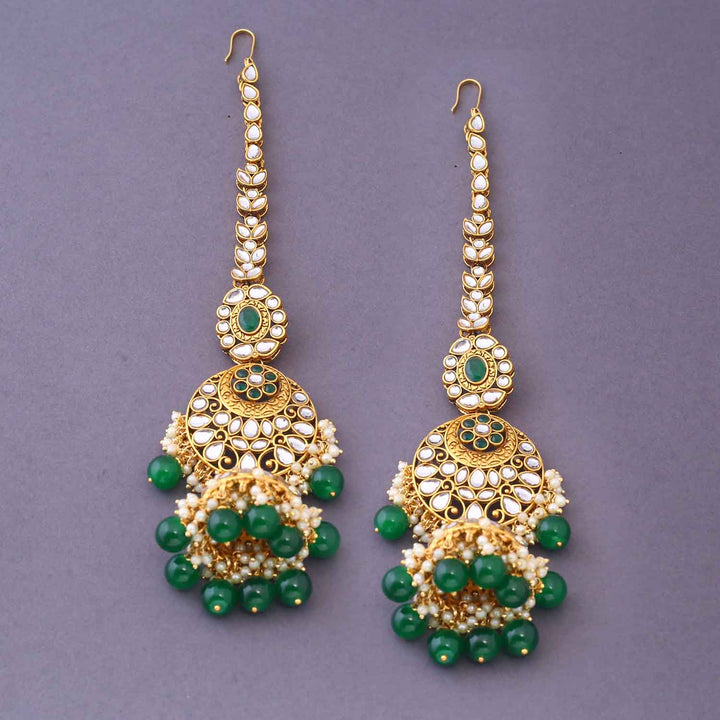 Emerald Raghni Bridal Jewellery Set