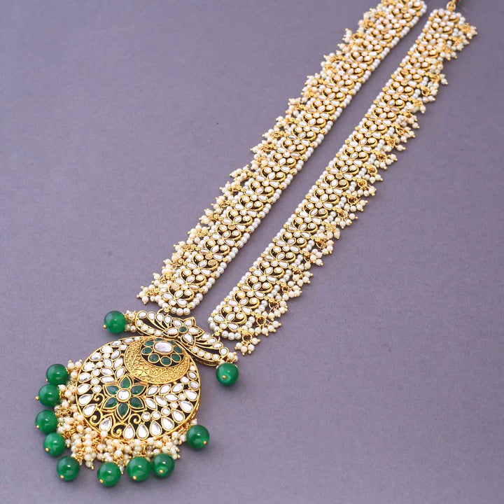 Emerald Raghni Bridal Jewellery Set