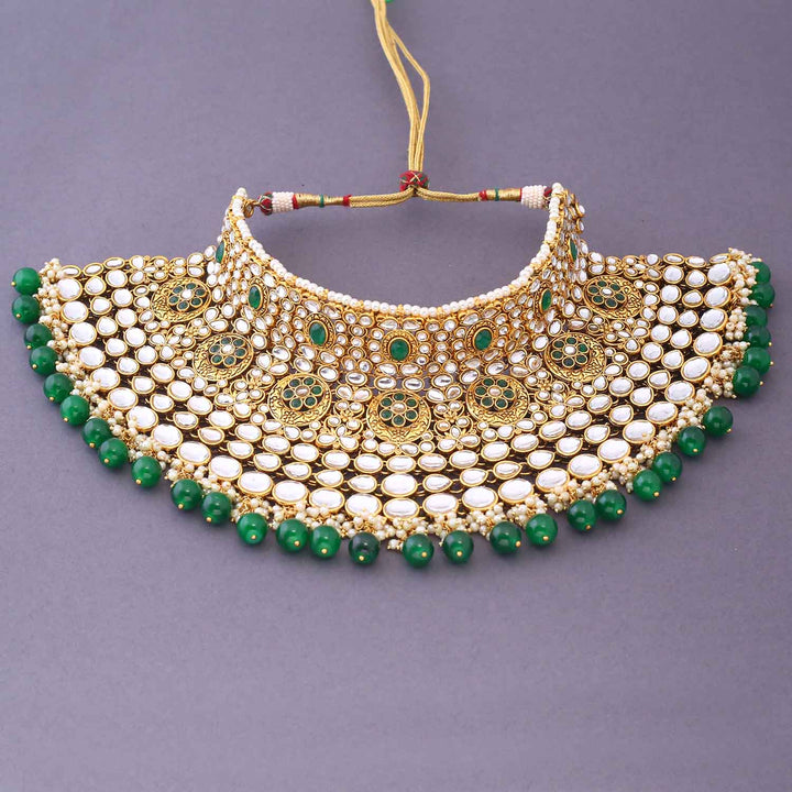 Emerald Raghni Bridal Jewellery Set